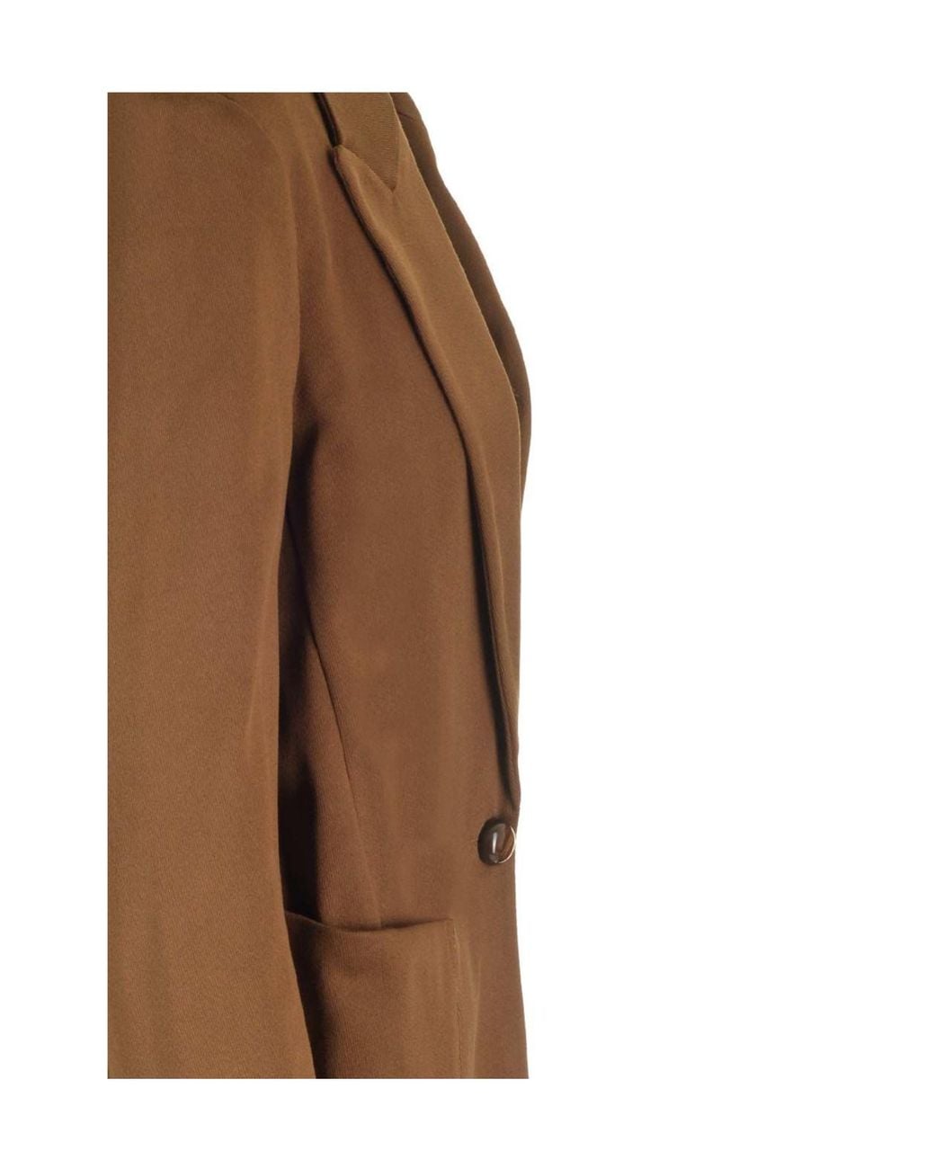 Forte_forte Brown Mannish Jacket