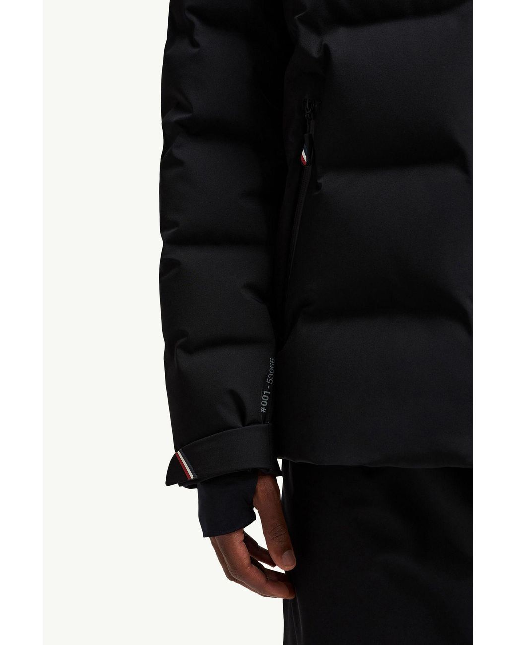 Moncler Black Grenoble Montgetech Hooded Insulated Ski Jacket for men