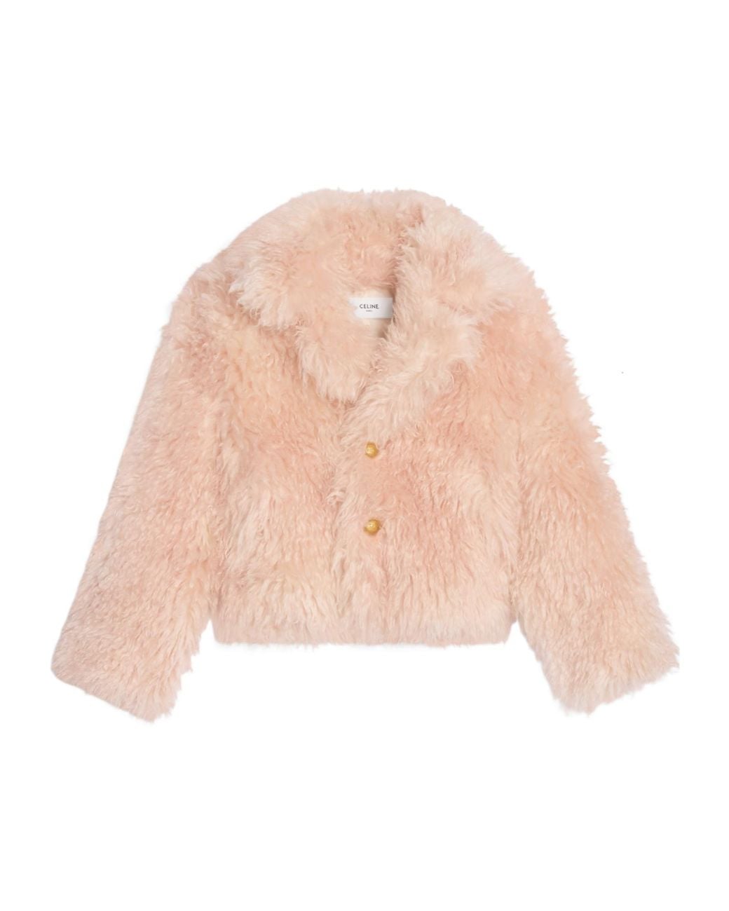 Céline Natural Egg-Shaped Peacoat