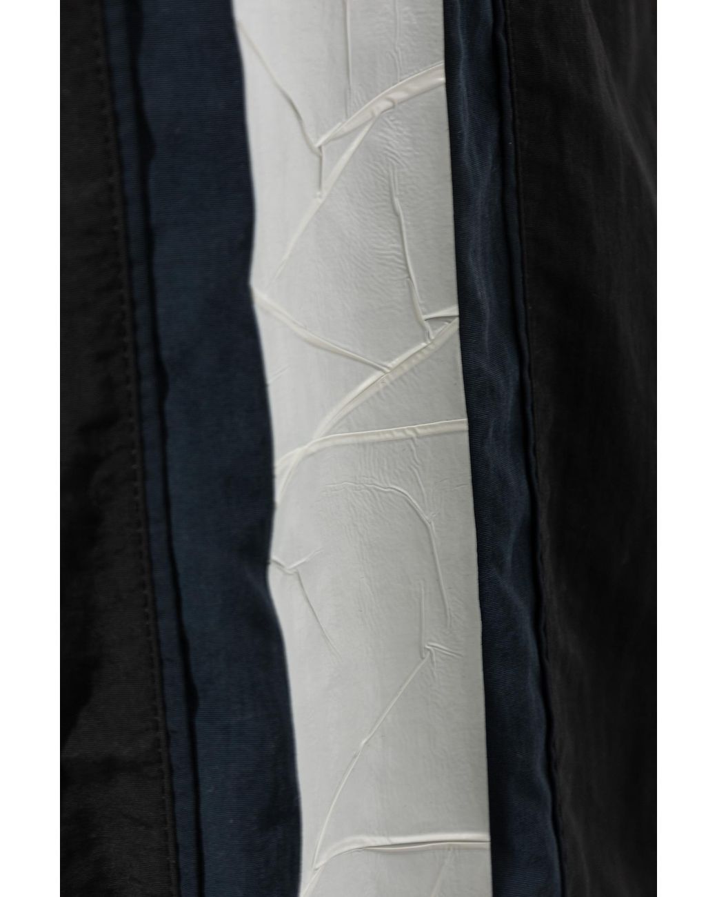 Vetements Black Side Striped Track Pants for men