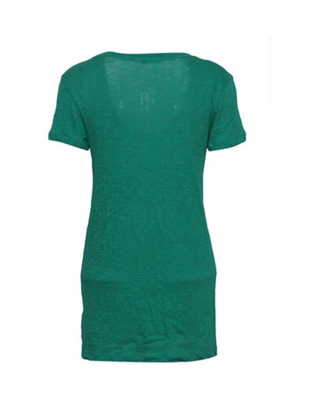 Proenza Schouler Green Logo Short-Sleeve T-Shirt