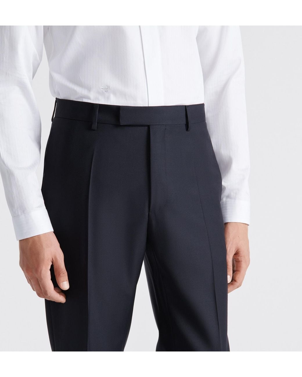 Dior Blue Classic Suit for men