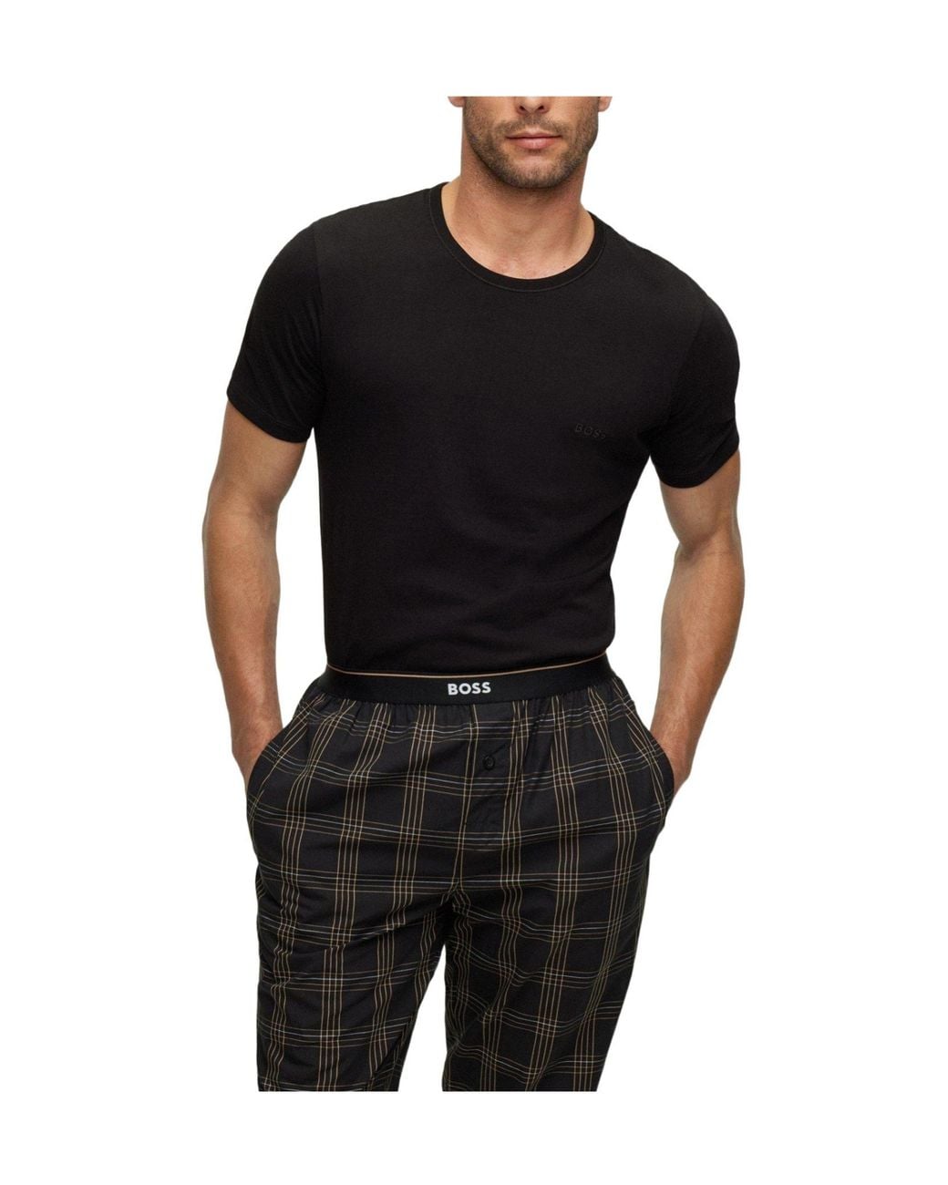 Boss Blue 3 Pack Premium Cotton T-Shirts for men