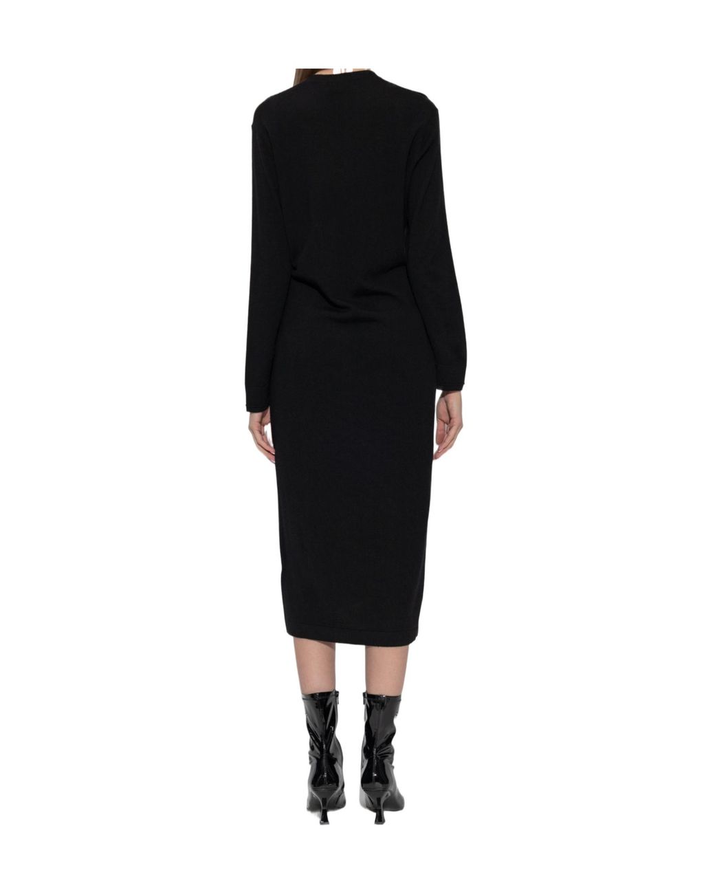 DIESEL Black M-Alinesa Long Sleeve Dress