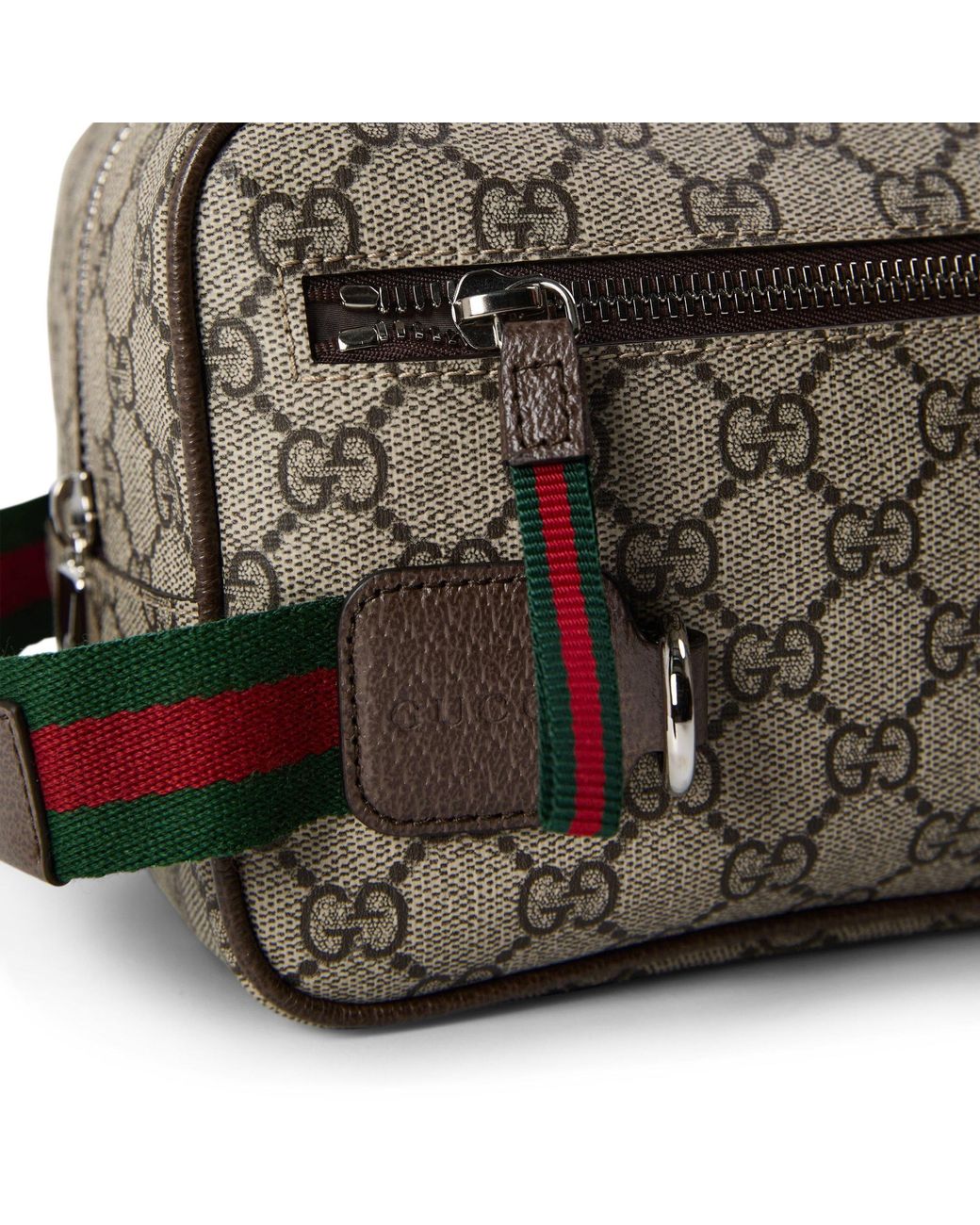 Gucci Natural Monogram Canvas Toiletry Bag for men