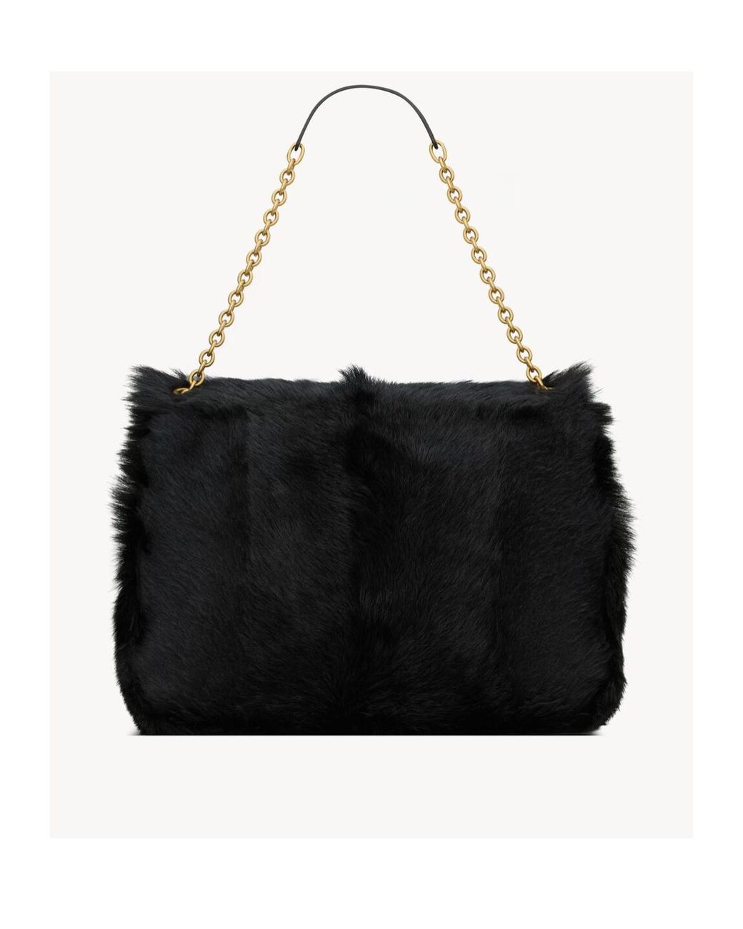 Saint Laurent Black Jamie 4.3 Logo Detailed Shoulder Bag
