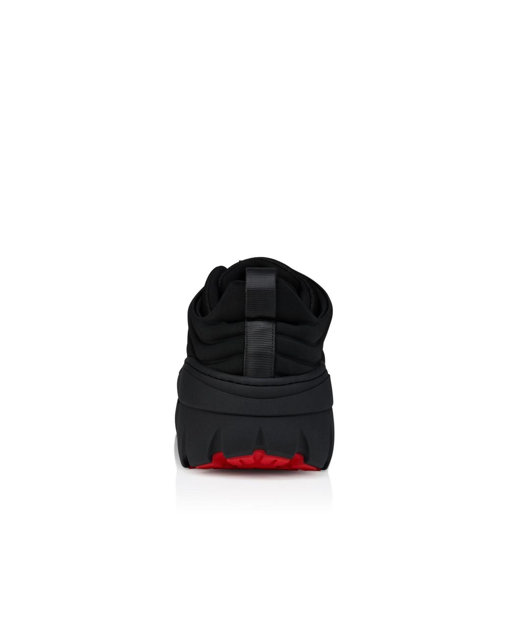 Christian Louboutin Black Round-Toe Sneakers for men
