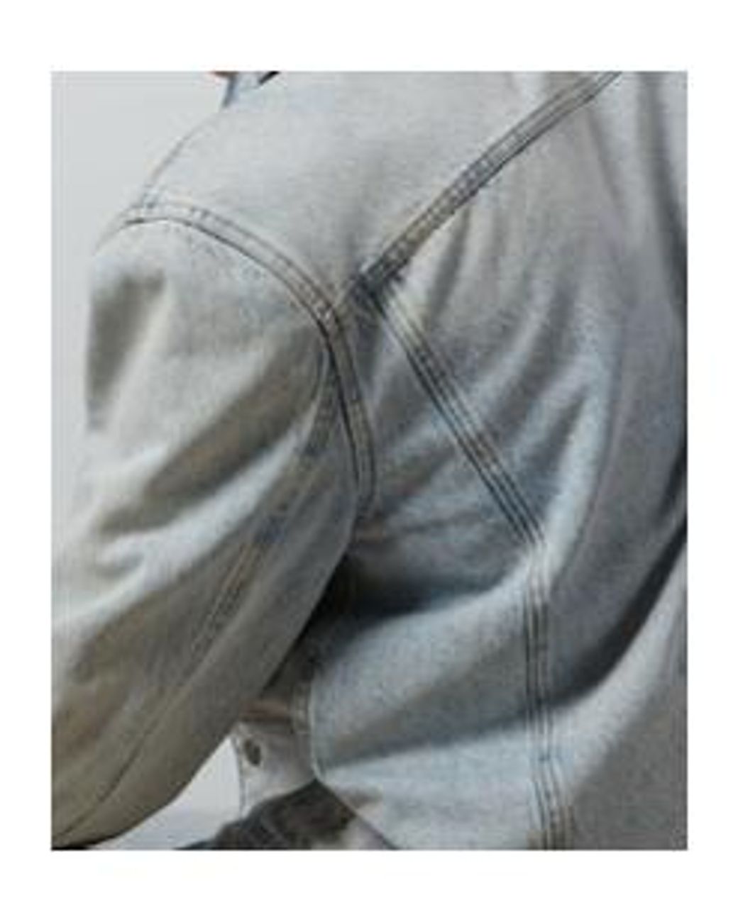 Gucci Blue Reversible Denim Jacket for men