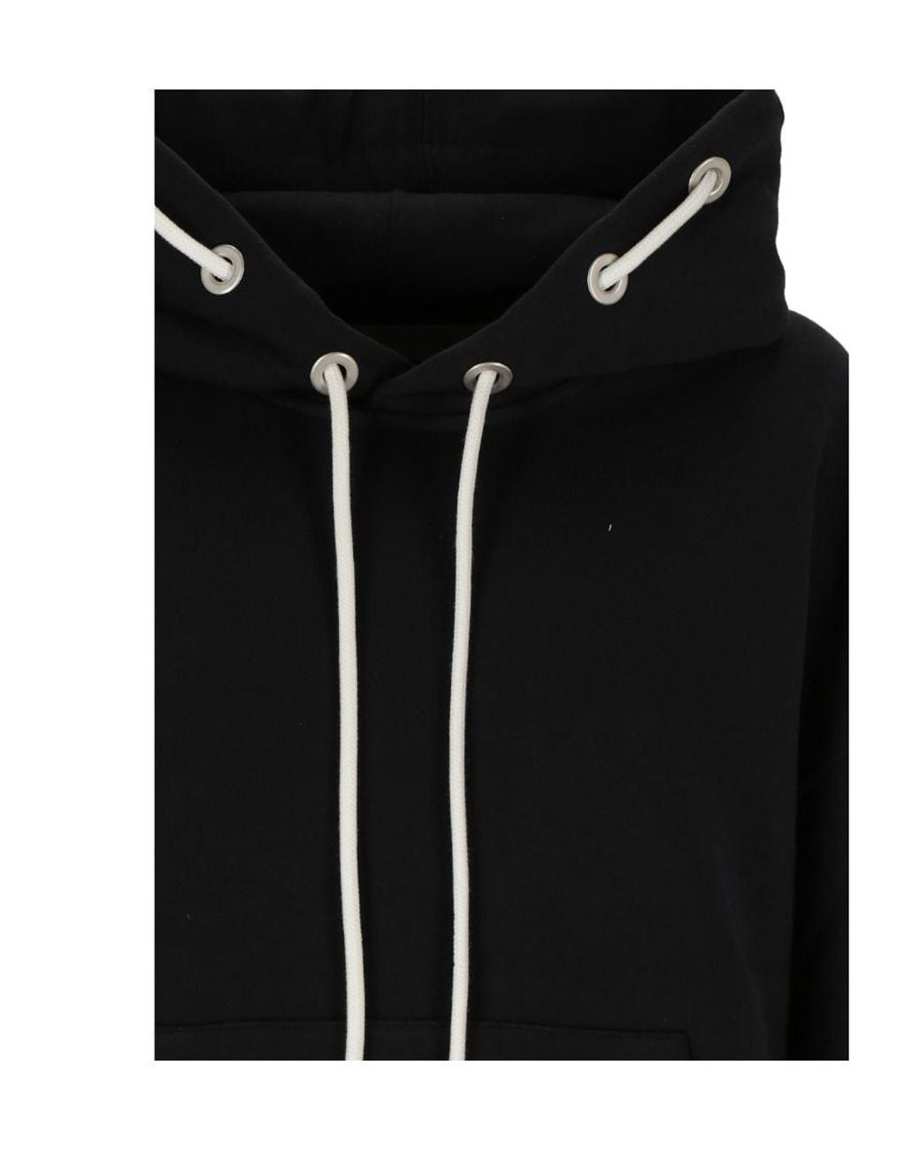Palm Angels Black Logo-Print Hoodie