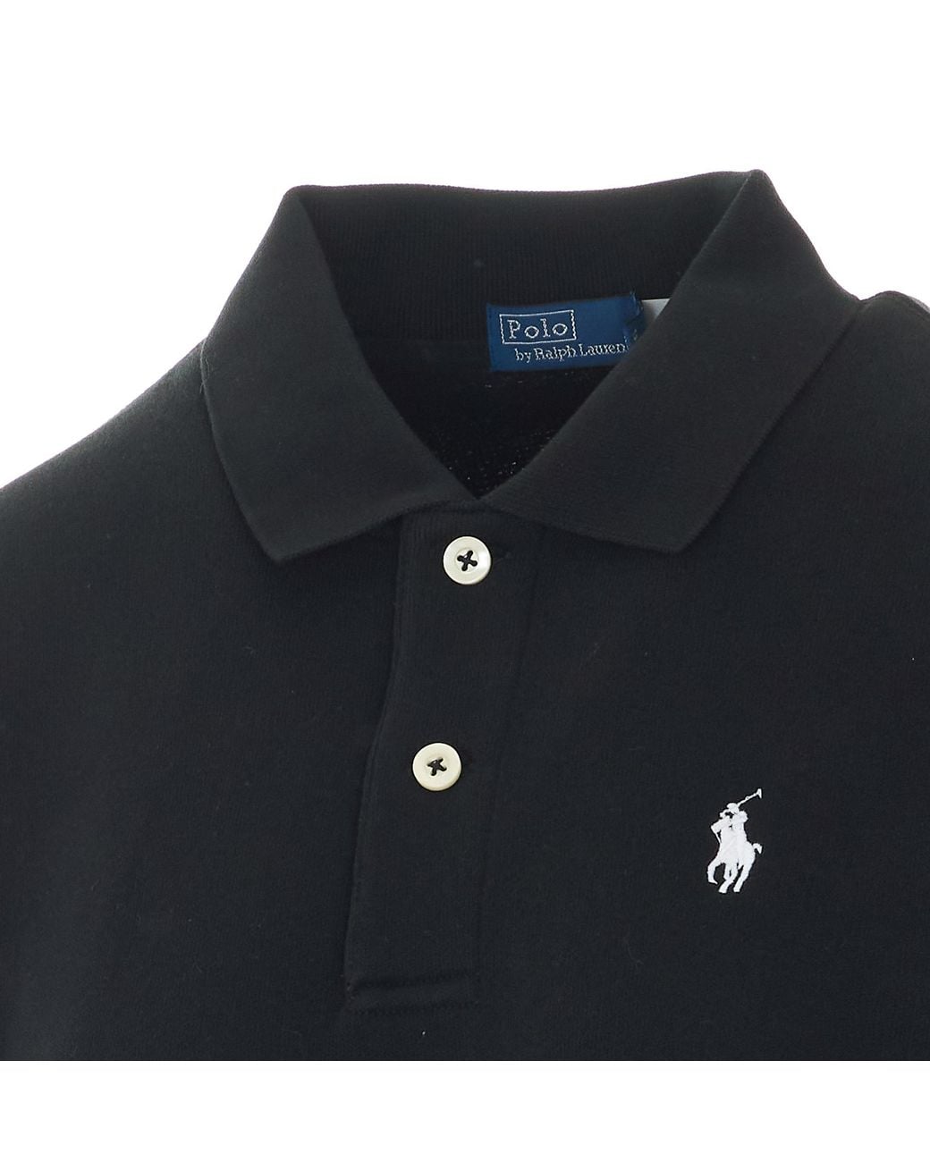 Polo Ralph Lauren Black Ralph Lauren Logo Polo Sweatshirt