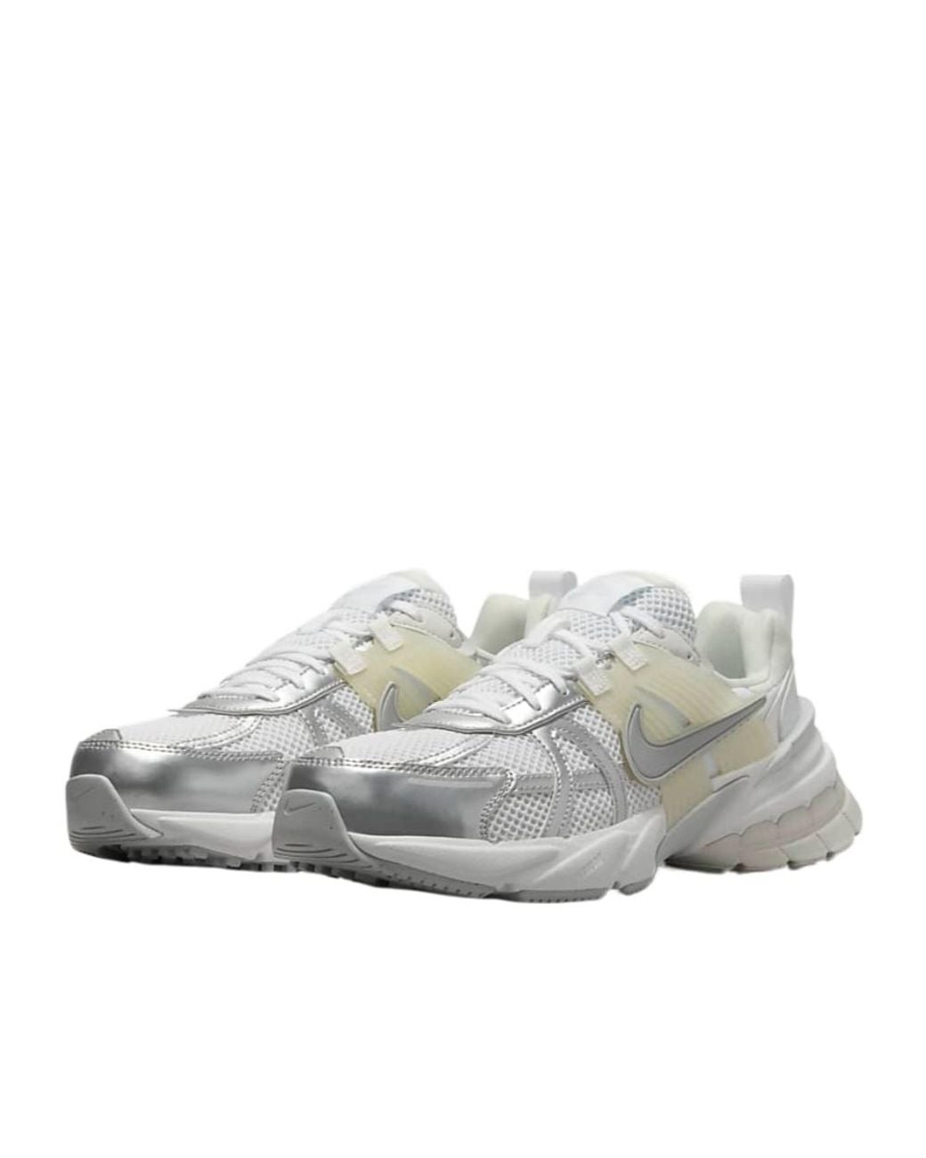 Nike Gray V2K Run Lace-Up Sneakers