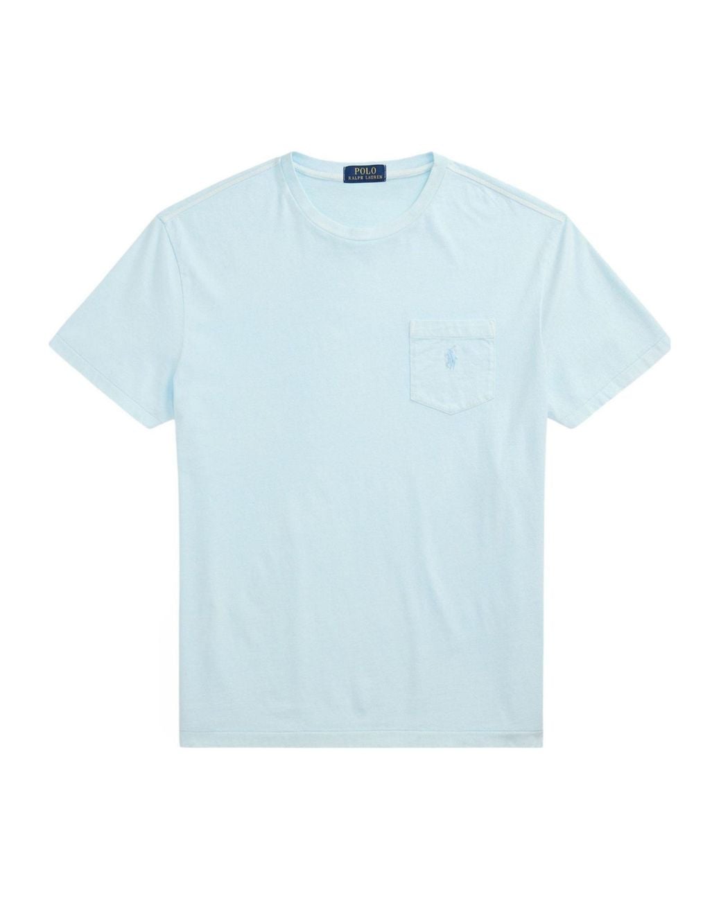 Ralph Lauren Lightblue Crewneck Shortsleeve Tee for men