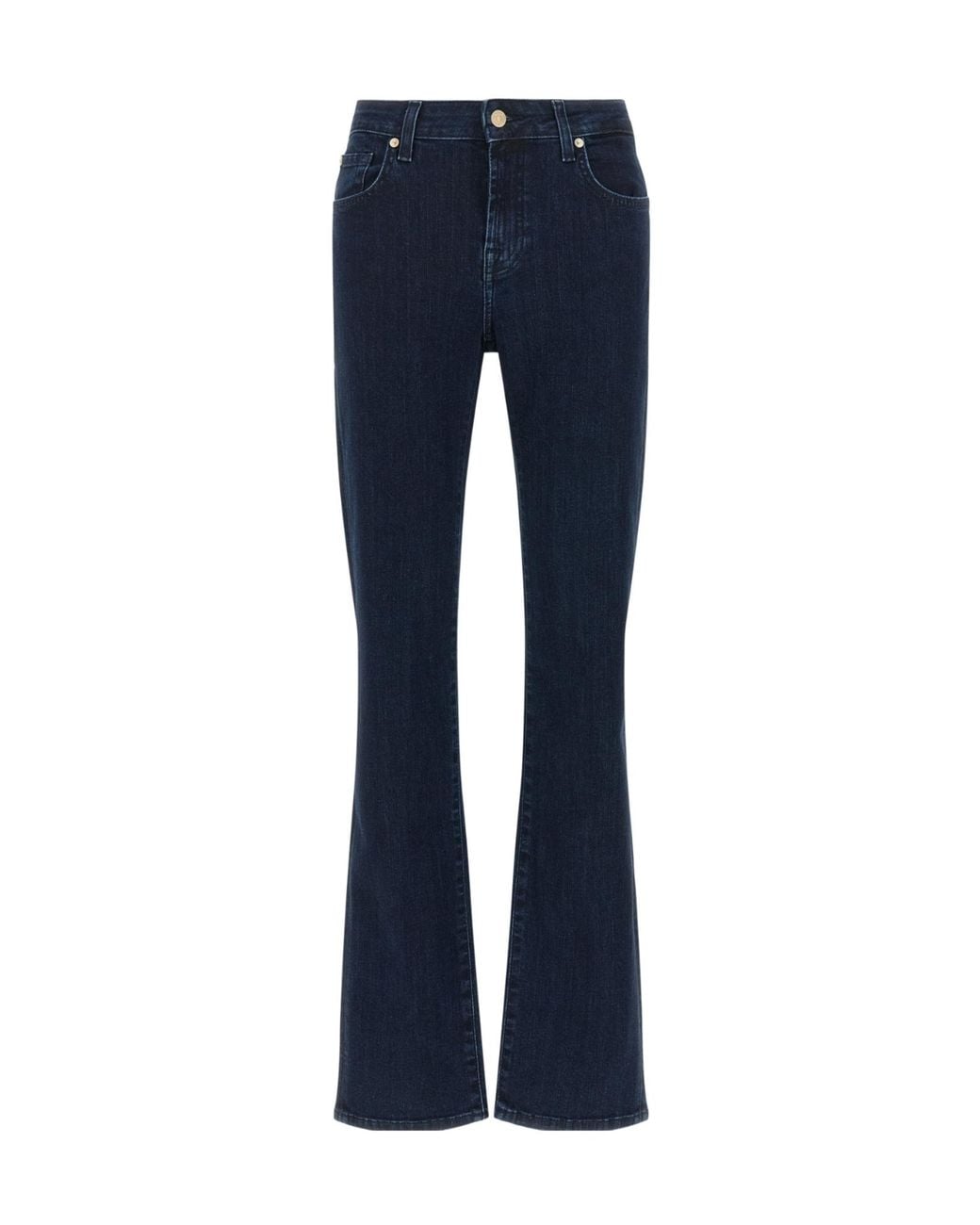 7 For All Mankind Blue Slim Classical Jeans