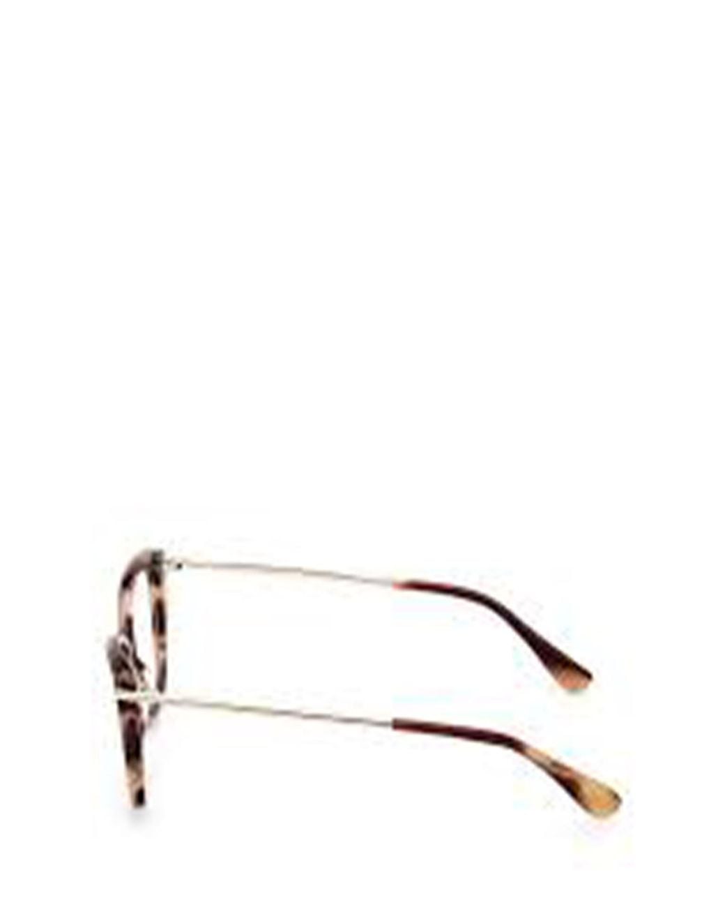 Max Mara White Cat-Eye Frame Glasses