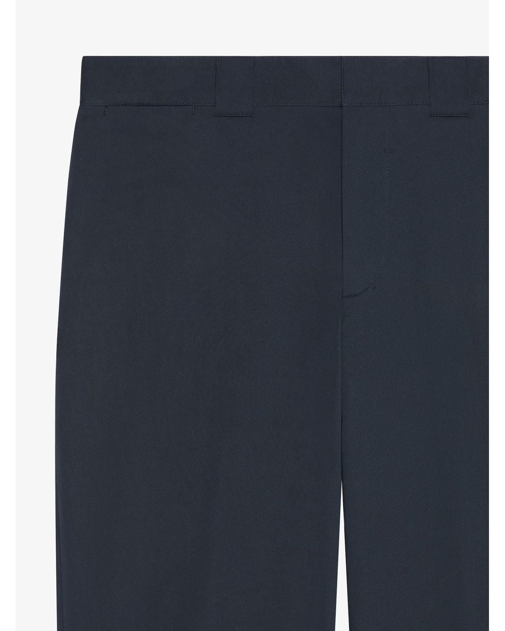 Givenchy Blue Belt-Loop Casual Pants for men