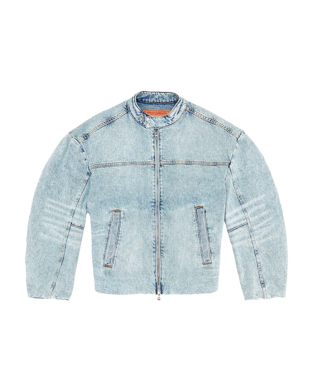 DIESEL Blue De-Marge Denim Jacket