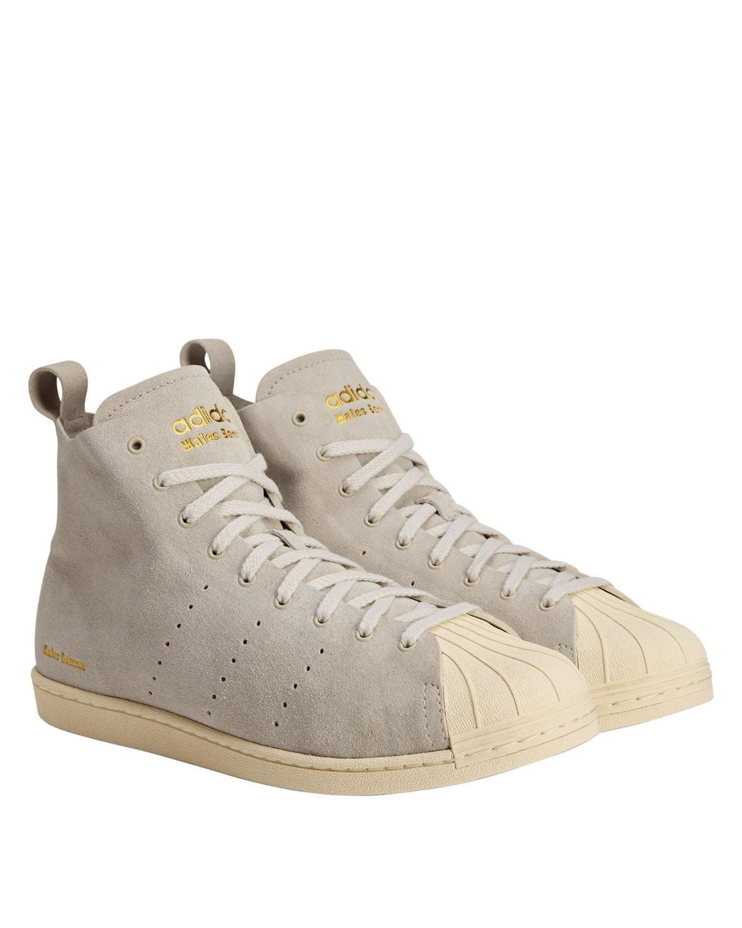 Adidas Originals Natural Logodetail Hightop Shoes