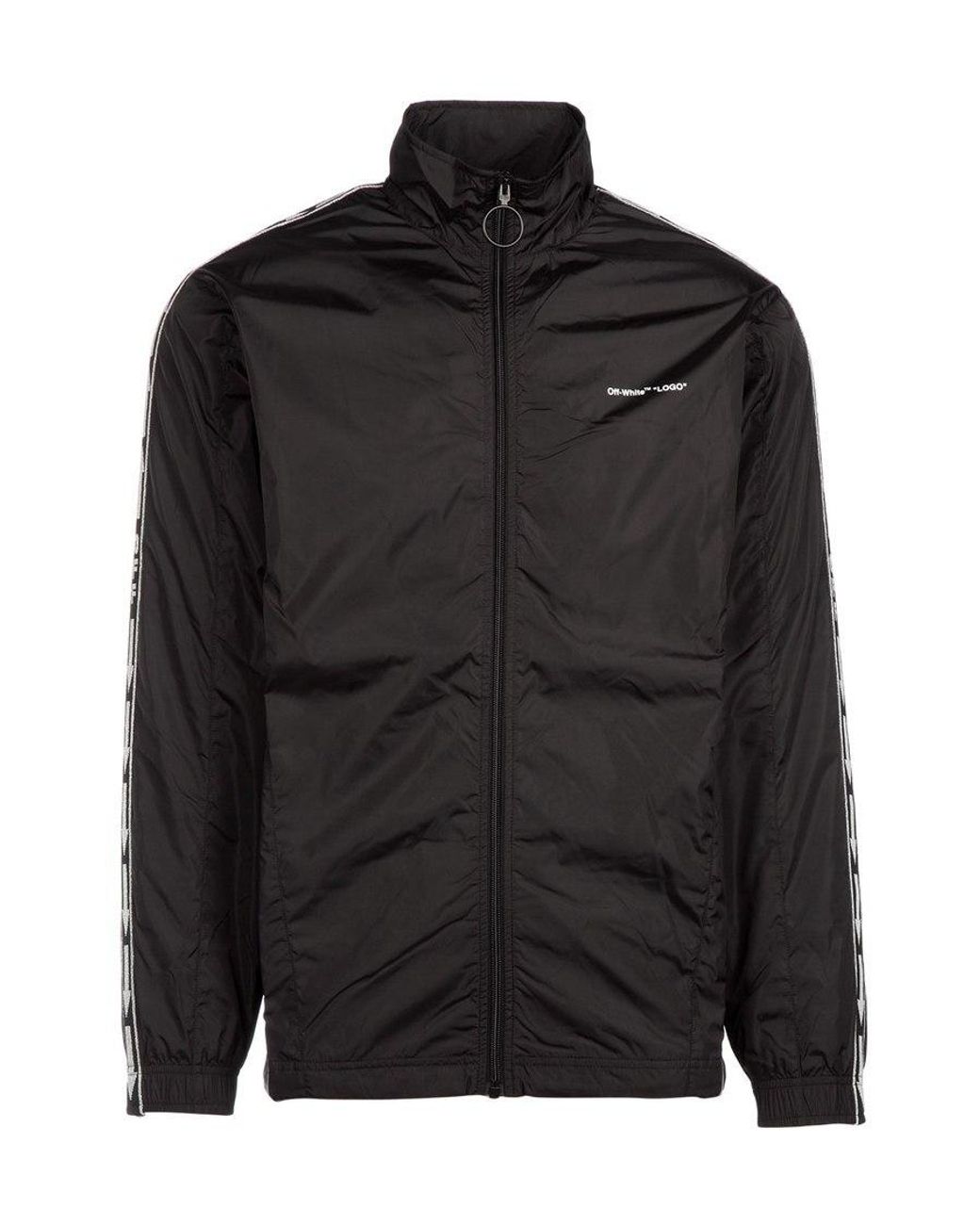 Off-White c/o Virgil Abloh Black Zipper Jacket for men