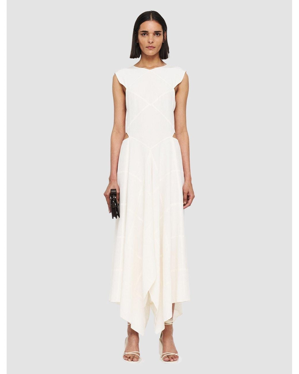 Joseph White Sleeveless Dress