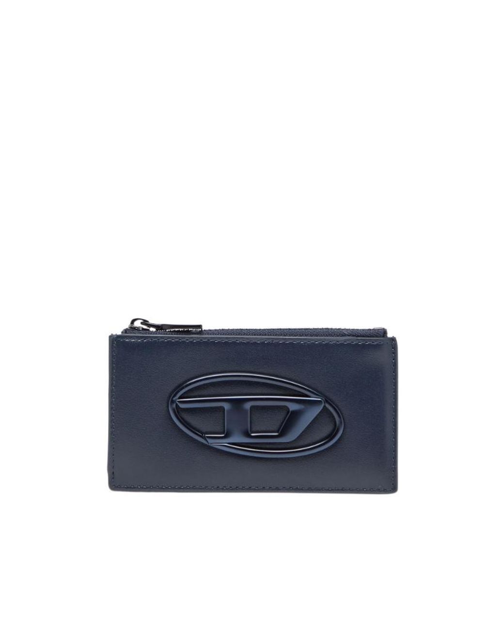 DIESEL Blue Iii Holi-D Card Holder for men