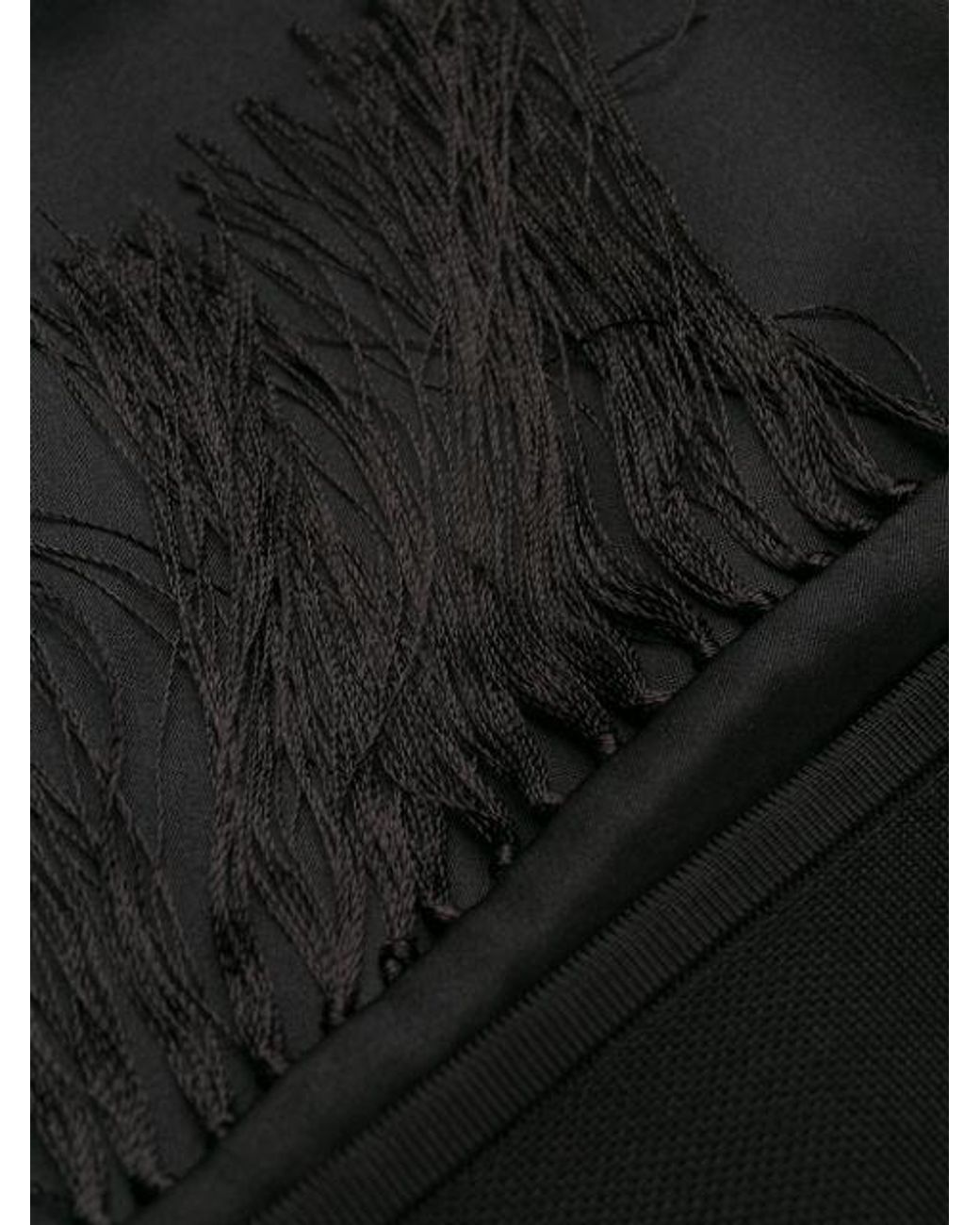 Burberry Black Capelet Sleeves Scarf