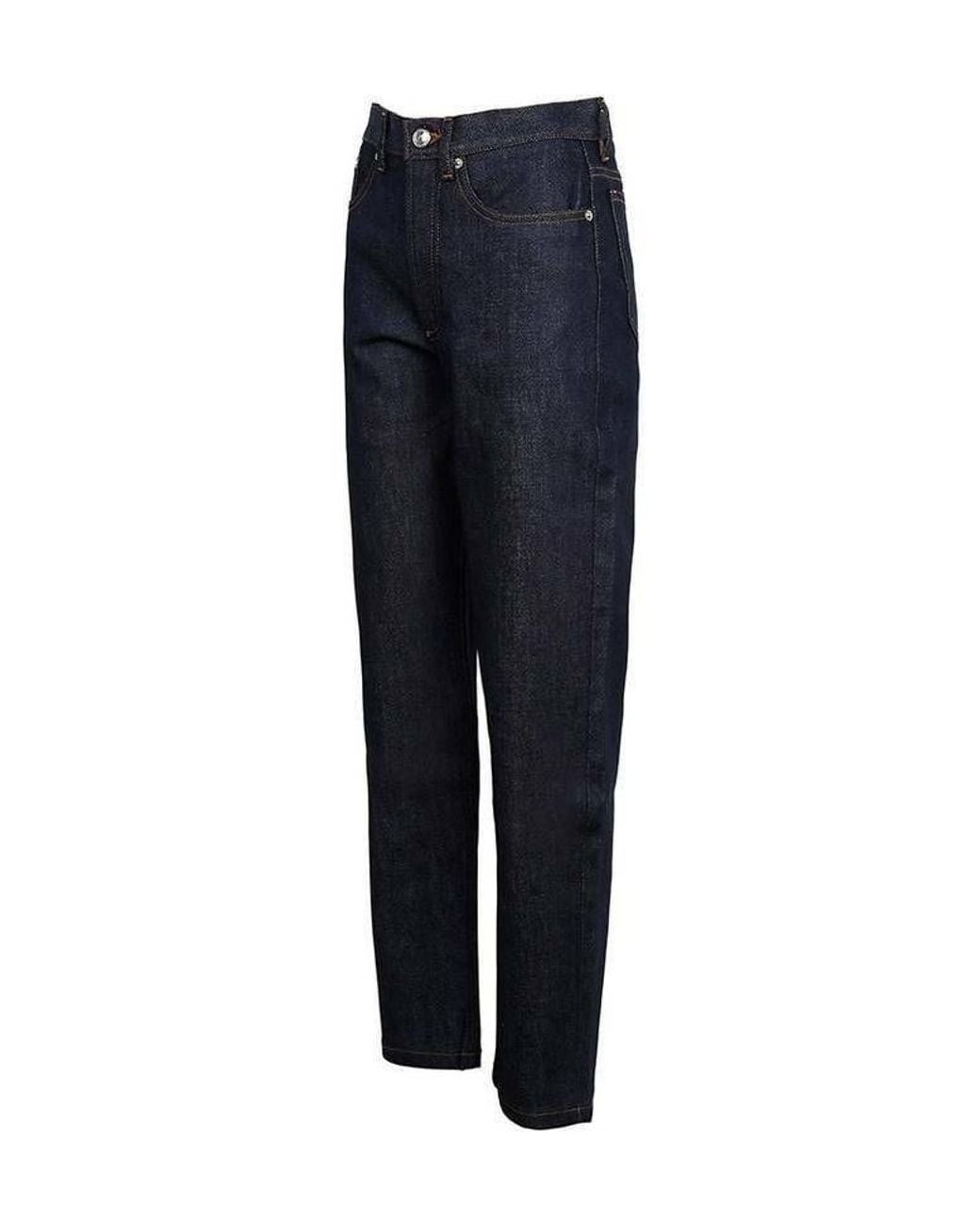 A.P.C. Blue Martin Straight-Leg Jeans
