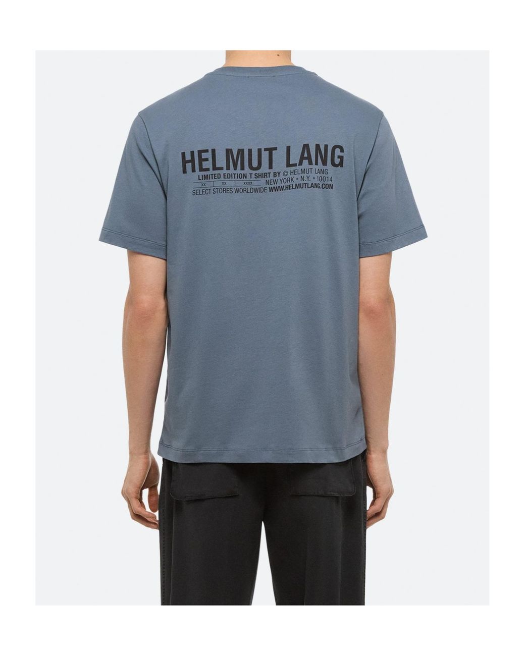Helmut Lang Blue Capsule T-Shirt for men