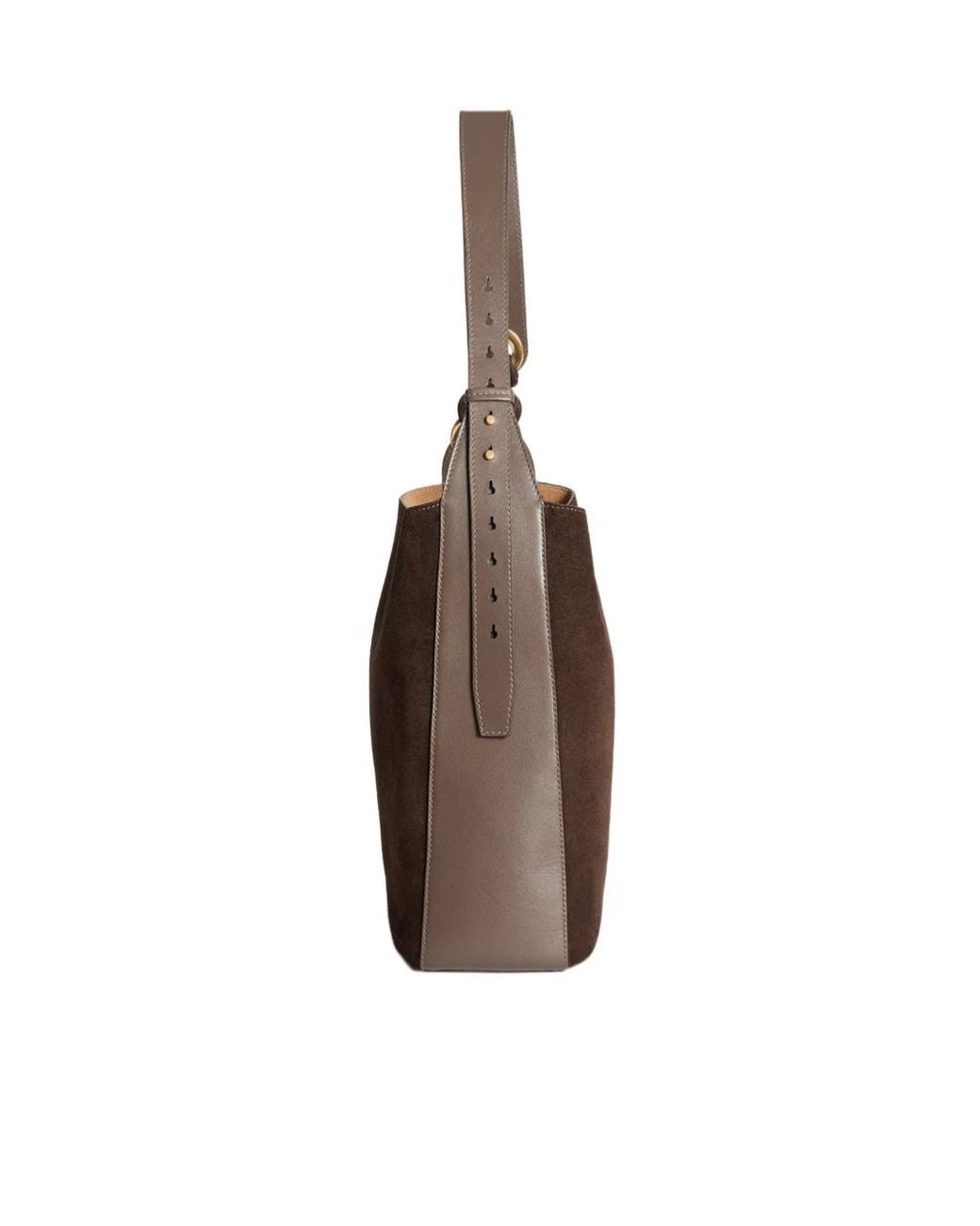Anya Hindmarch Brown Ringo Shoulder Bag