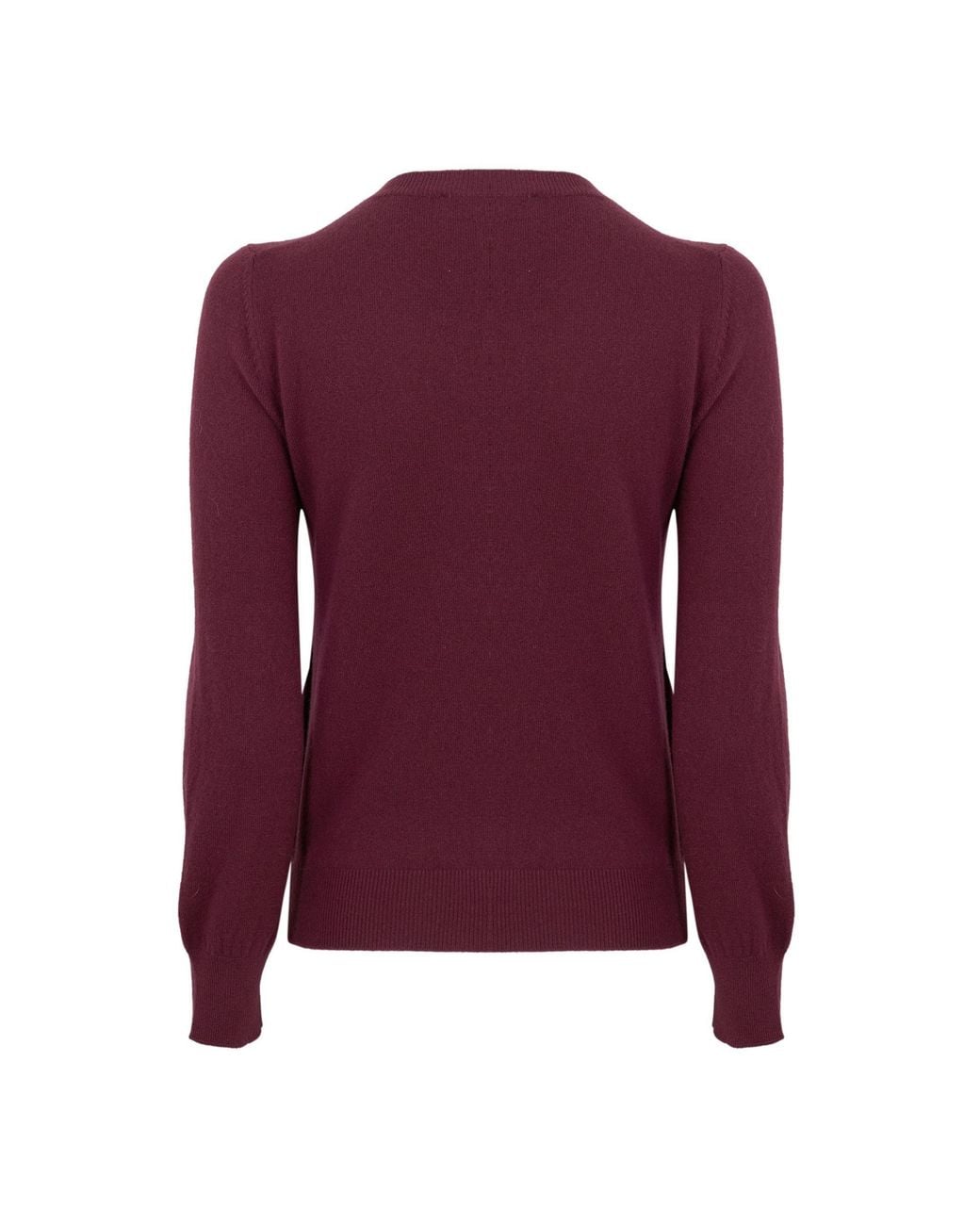 Miu Miu Purple Simple Knitted Sweater
