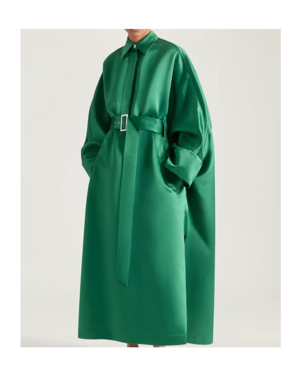 Givenchy Green Cocoon Dress