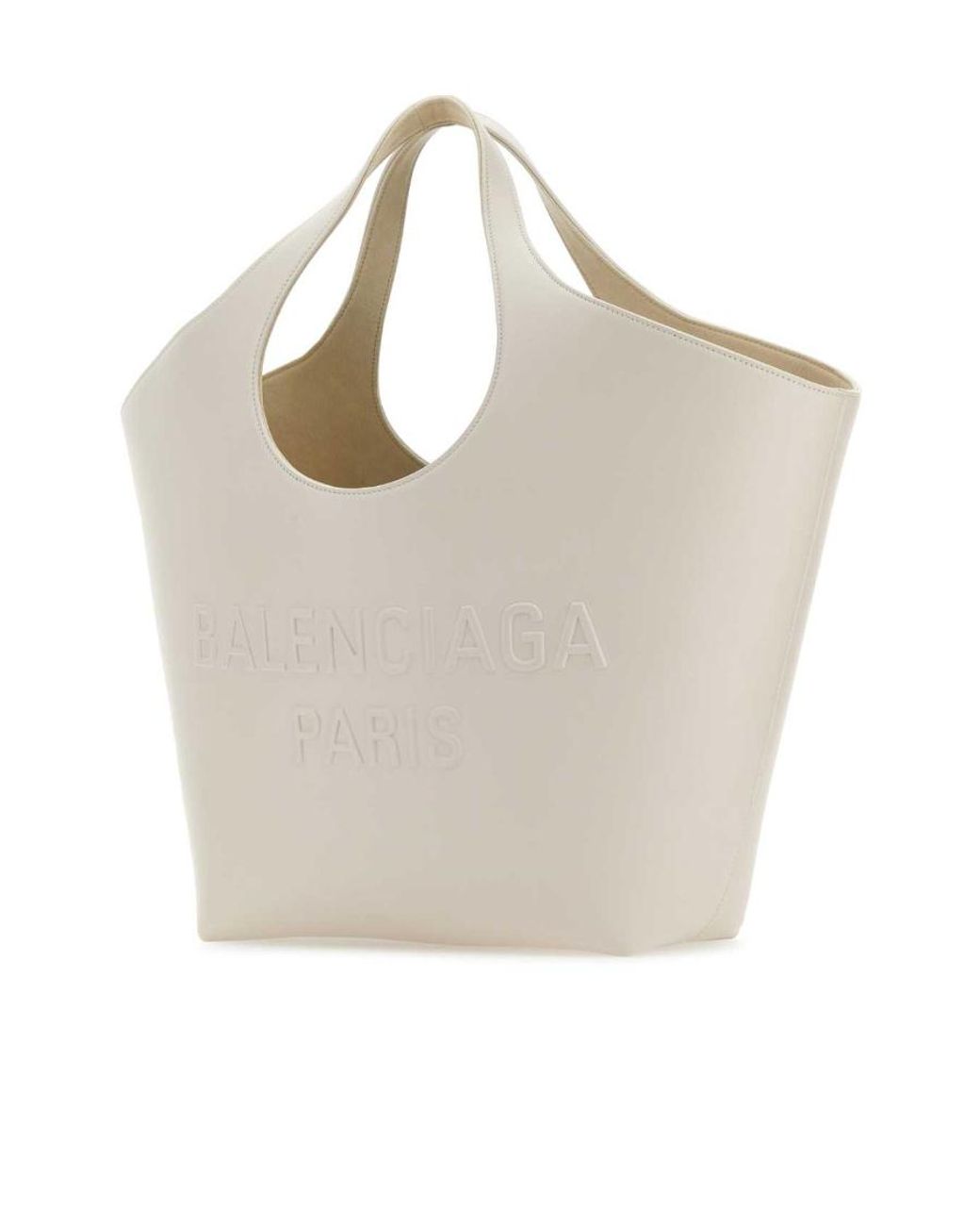 Balenciaga White Mary-Kate Medium Tote Bag