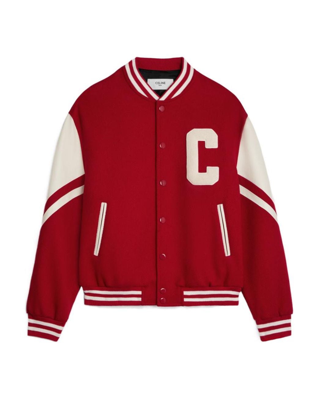 Céline Red Jackson Teddy Jacket for men
