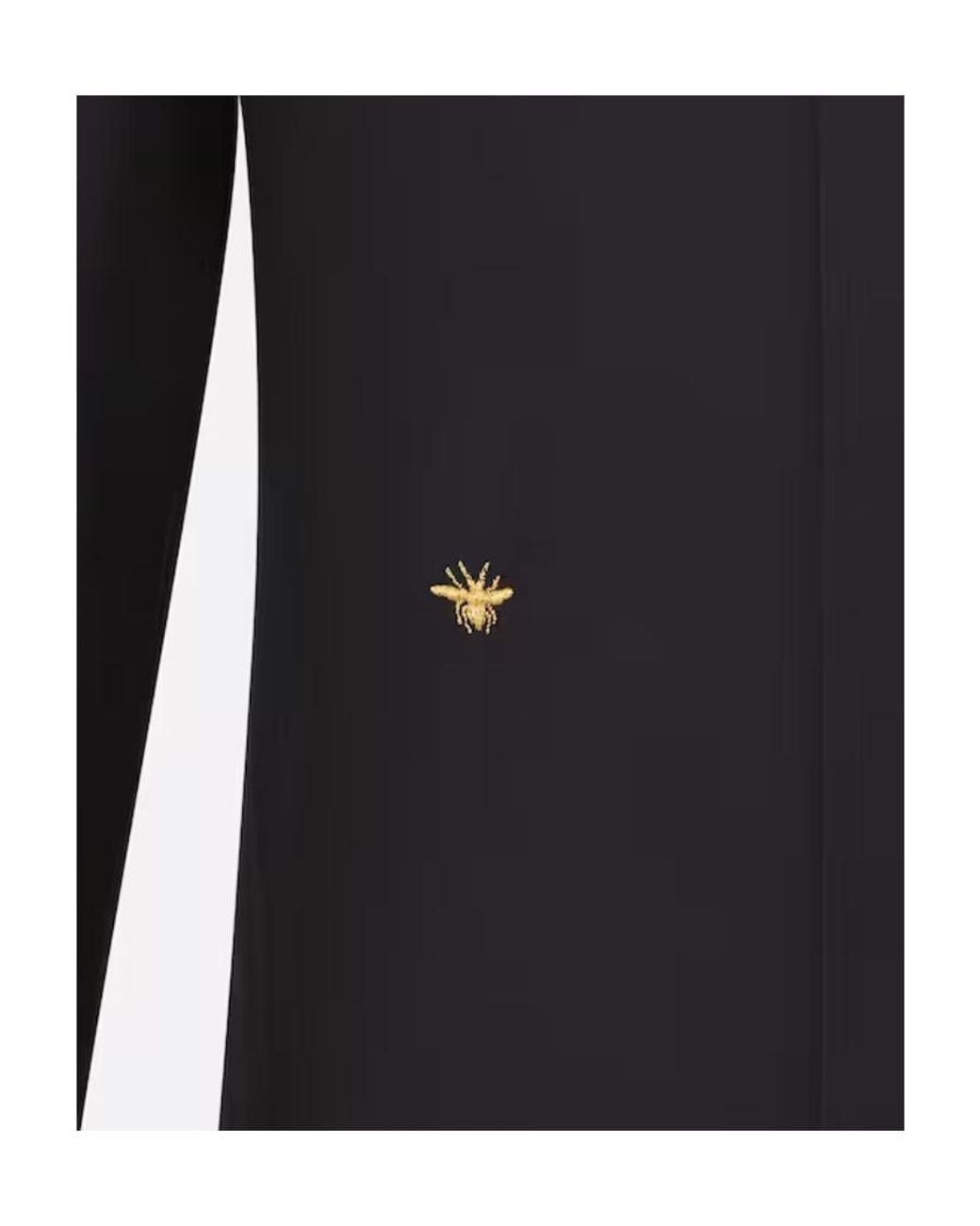 Dior Blue Homme Bee Embroidered Shirt for men