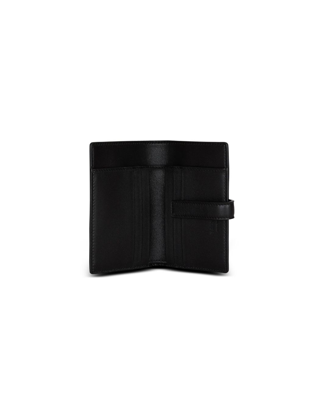 Balmain Black Pulse Holder Monogram Jacquard Card Holder