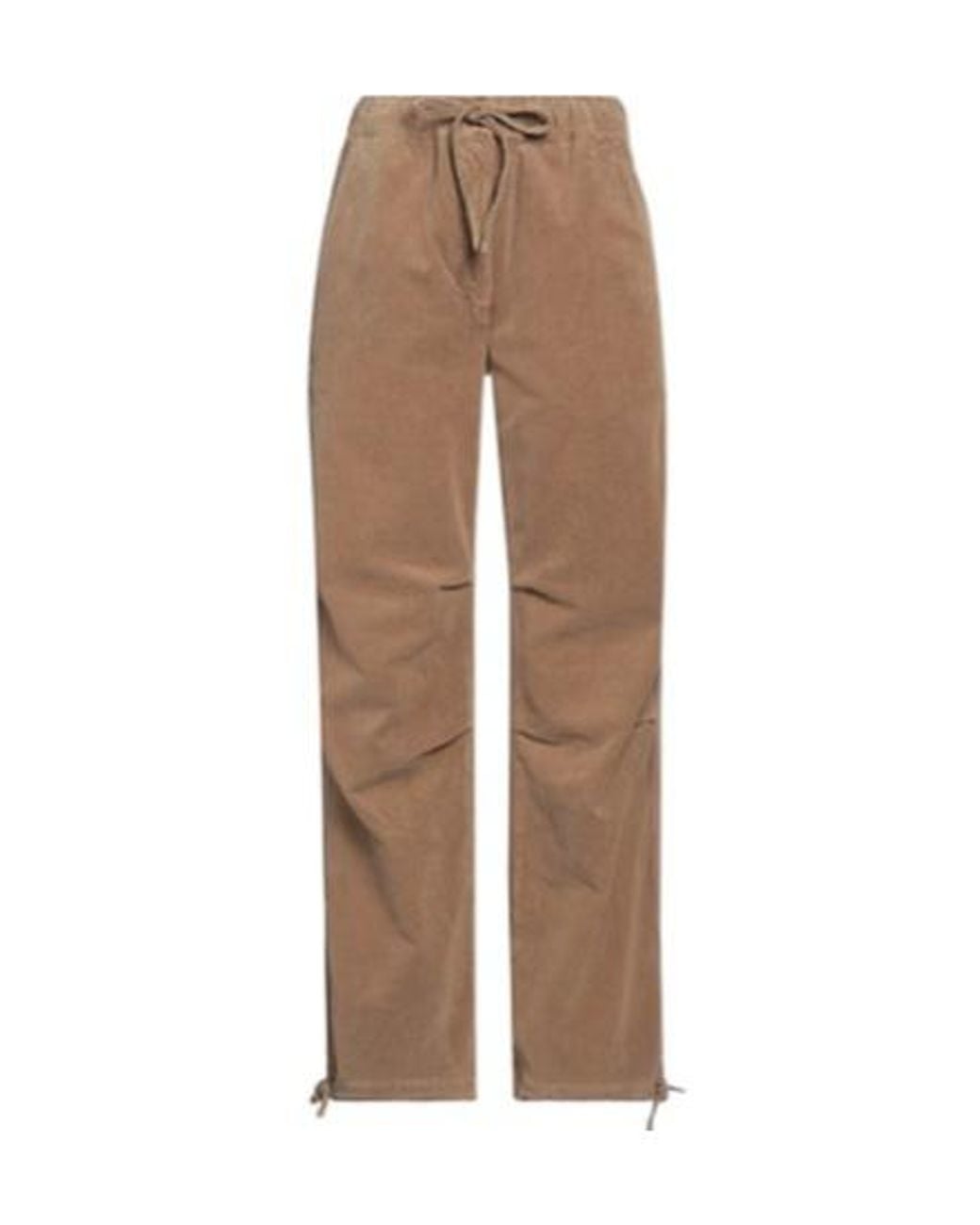 Ganni Brown Tapered Trousers