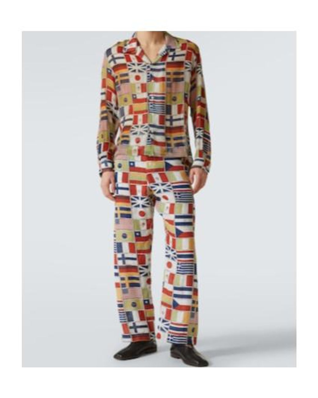 Bode Multicolor Printed Shirt for men