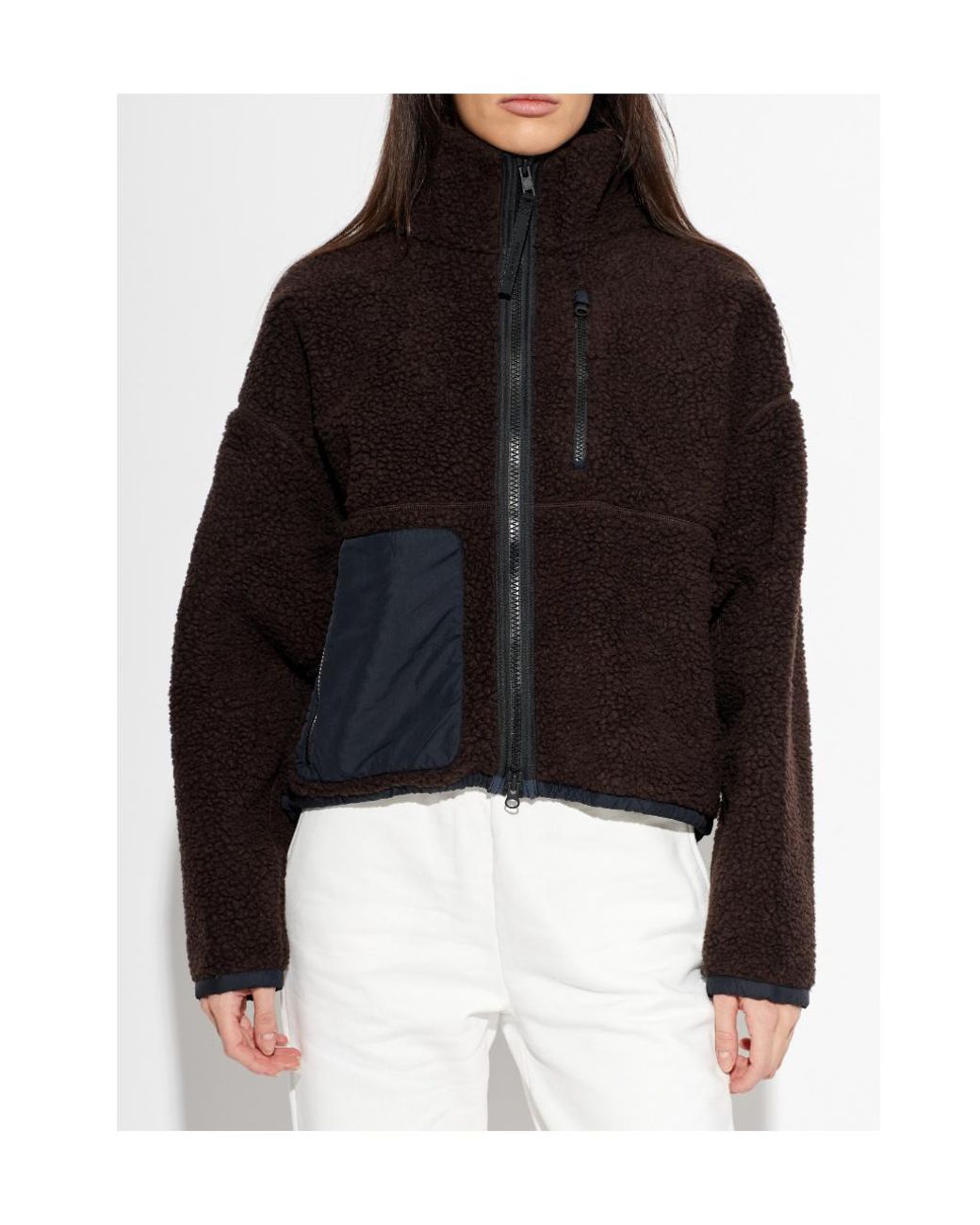 Canada Goose Black Zip-Fastening Fleece Jacket