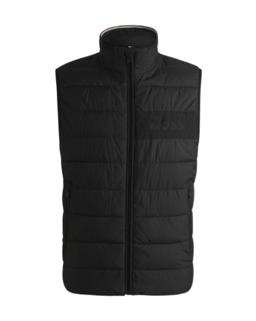 Boss Black Boss Zip-Up Quilted Gilet for men