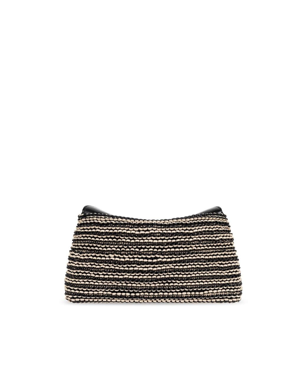 Totême Black Totême T-Lock Twist-Lock Clutch Bag