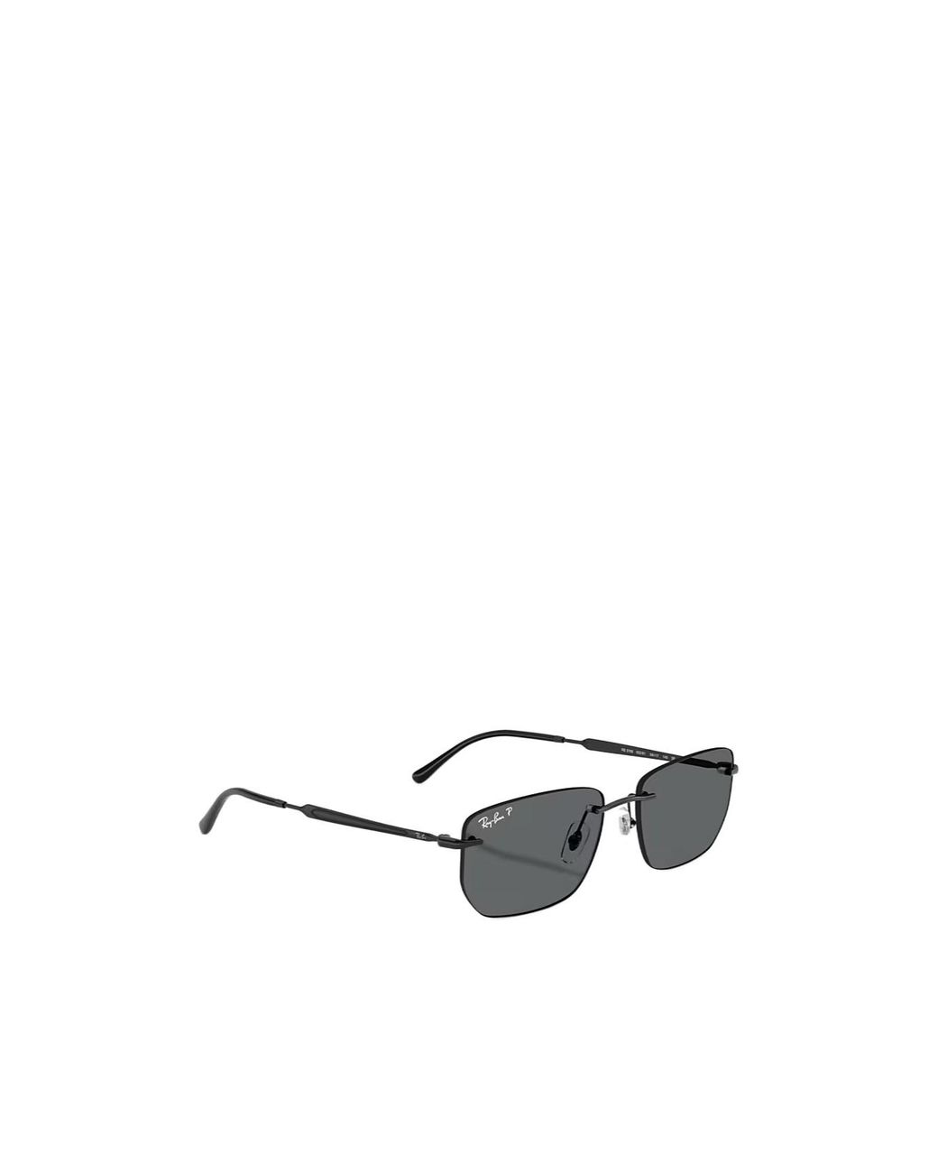 Ray-Ban White Full Frame Sunglasses for men