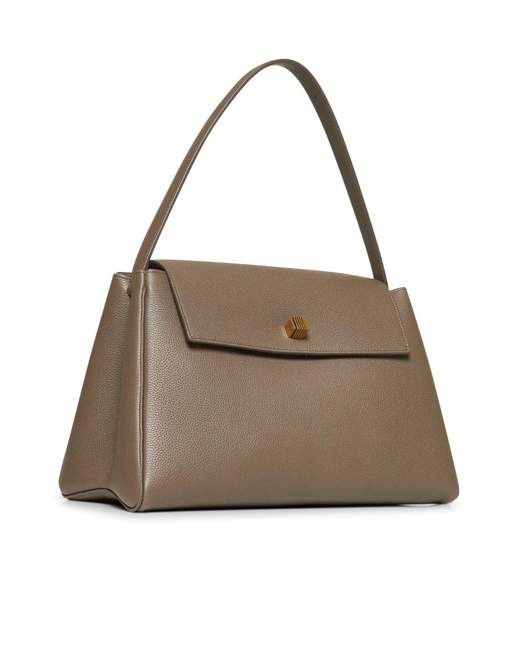 Khaite Natural Audrey Top Handle Bag