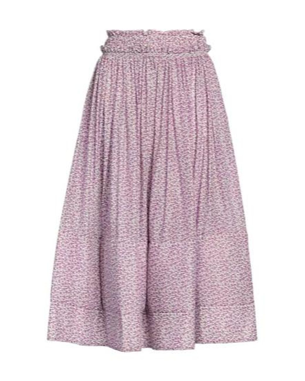 Tory Burch Purple Midi Skirts