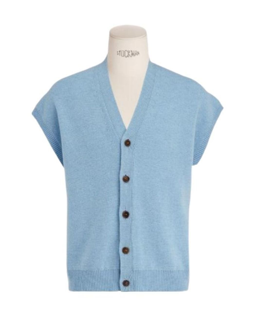 Dior Blue Icons Sweater Vest for men