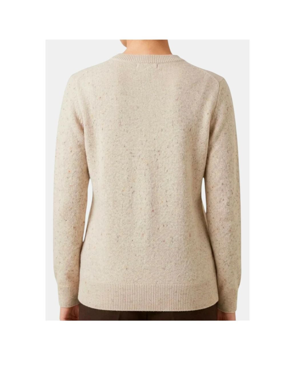 Mc2 Saint Barth White Ranch Girl Intarsia Knitted Sweater
