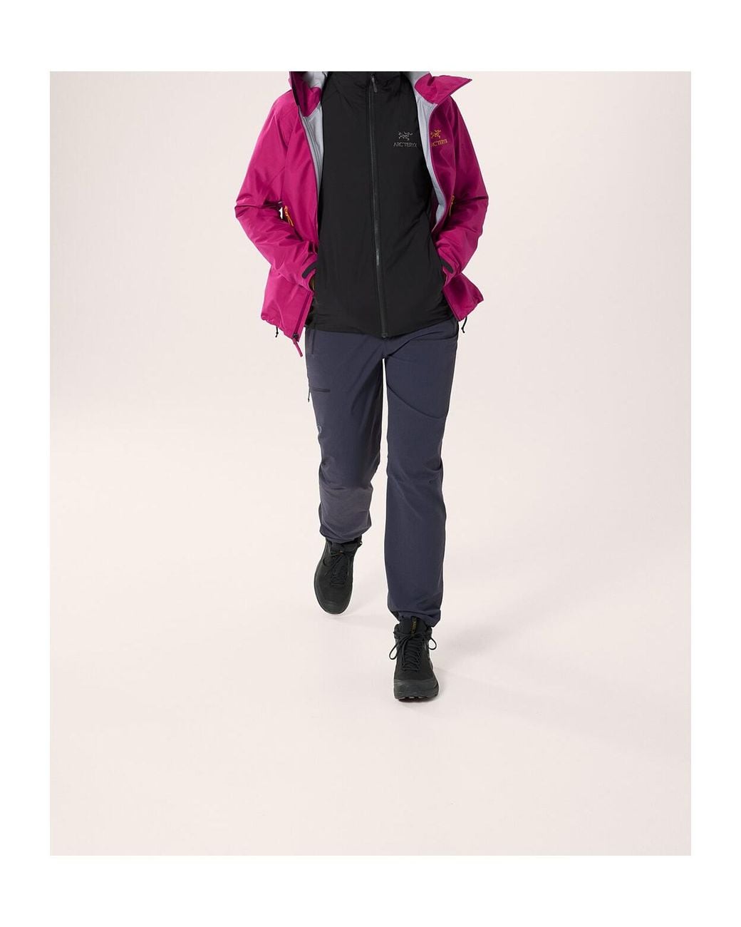 Arc'teryx Blue Atom Logo Zip-Up Casual Jacket