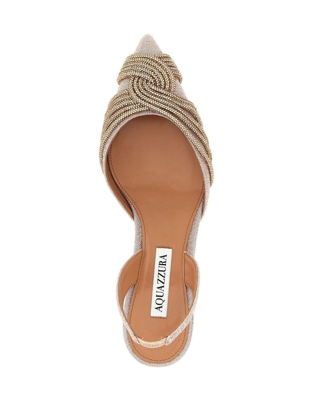 Aquazzura Multicolor Gatsby Slingback Pumps