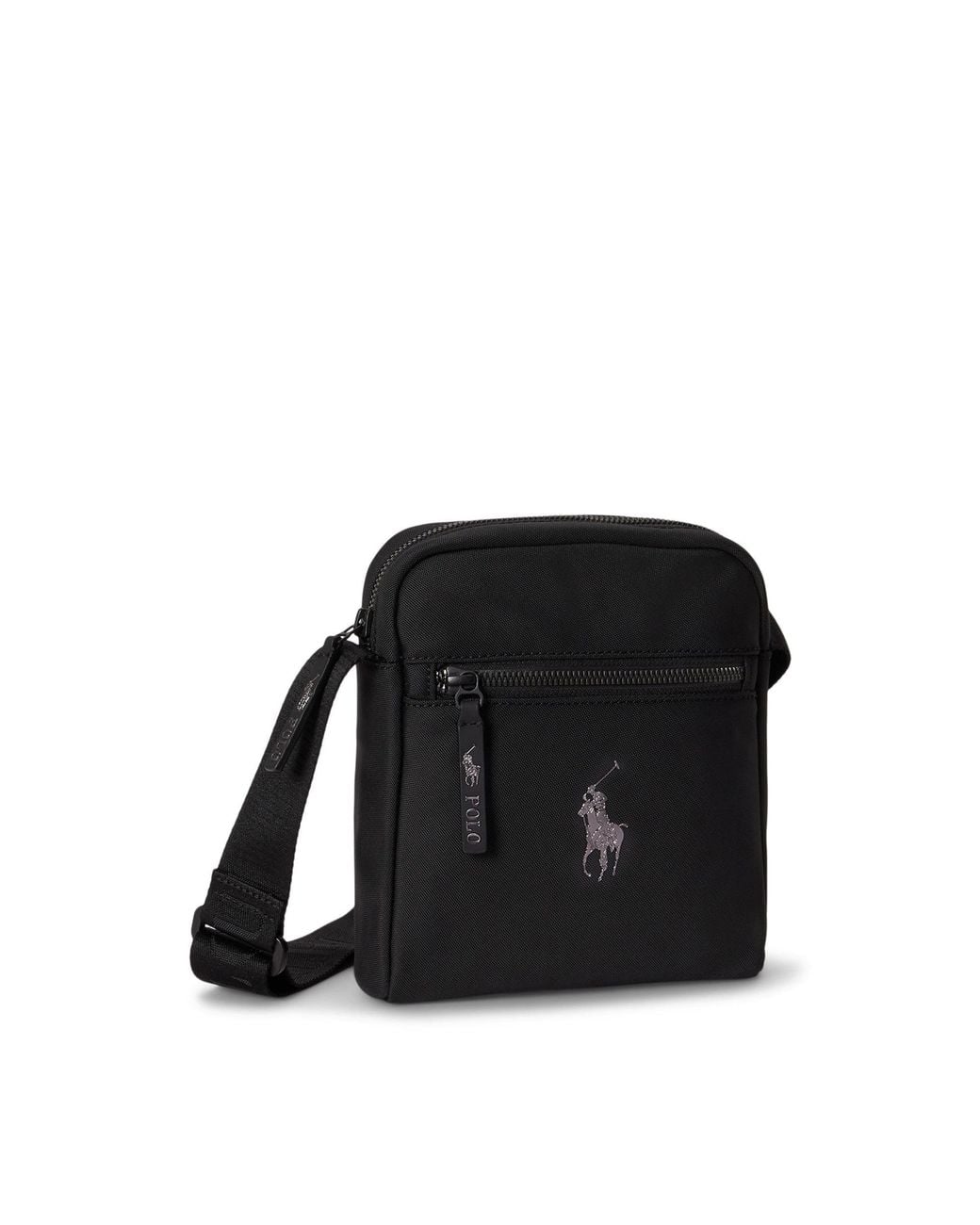 Polo Ralph Lauren Black Square Fabric Bag for men