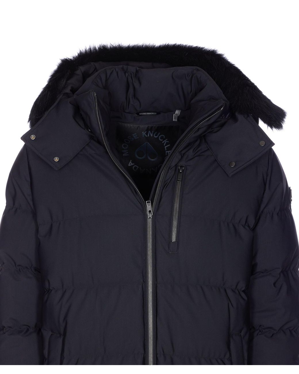 Moose Knuckles Black Nyluxe Chelia Parka