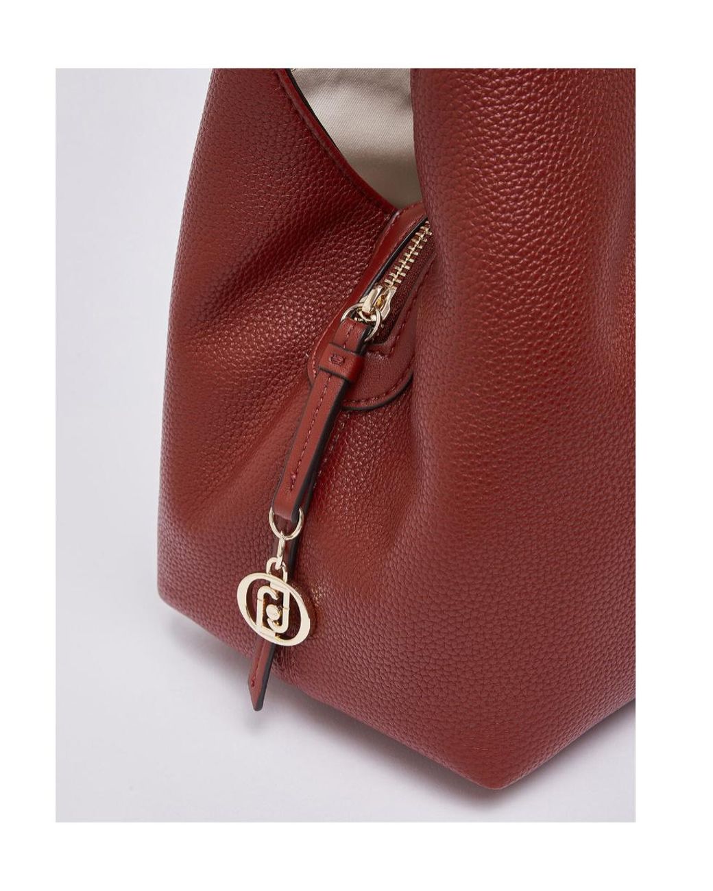 Liu Jo Red Chain Detail Shoulder Bag
