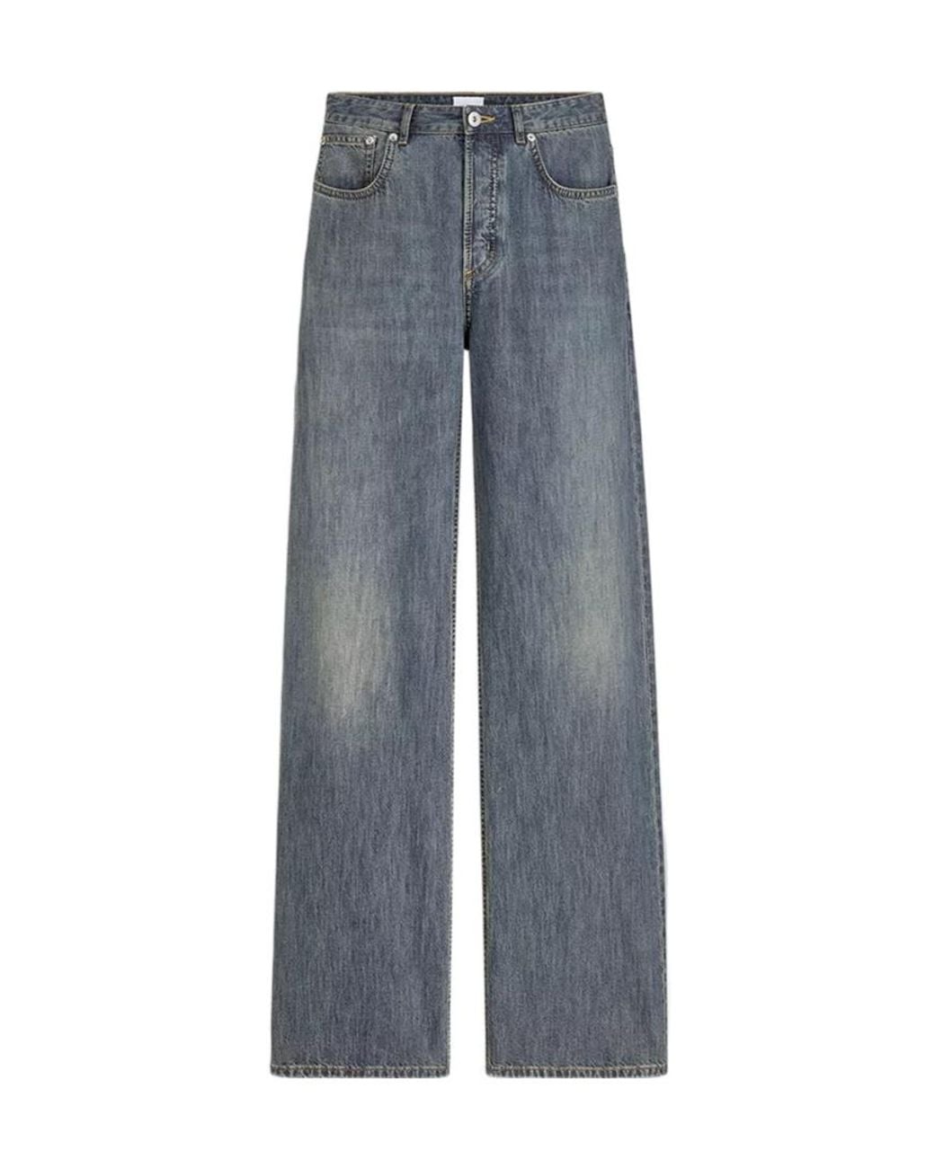 Dior Gray Flared Jeans